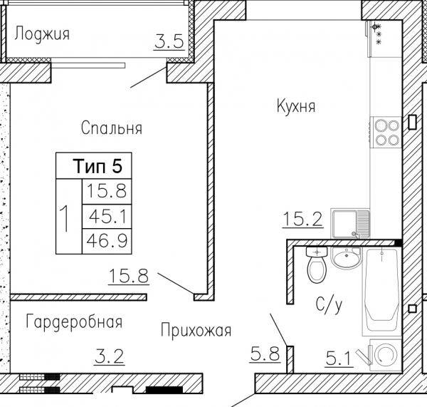 План квартиры