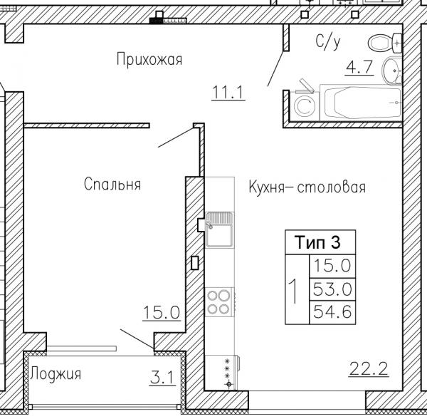 План квартиры