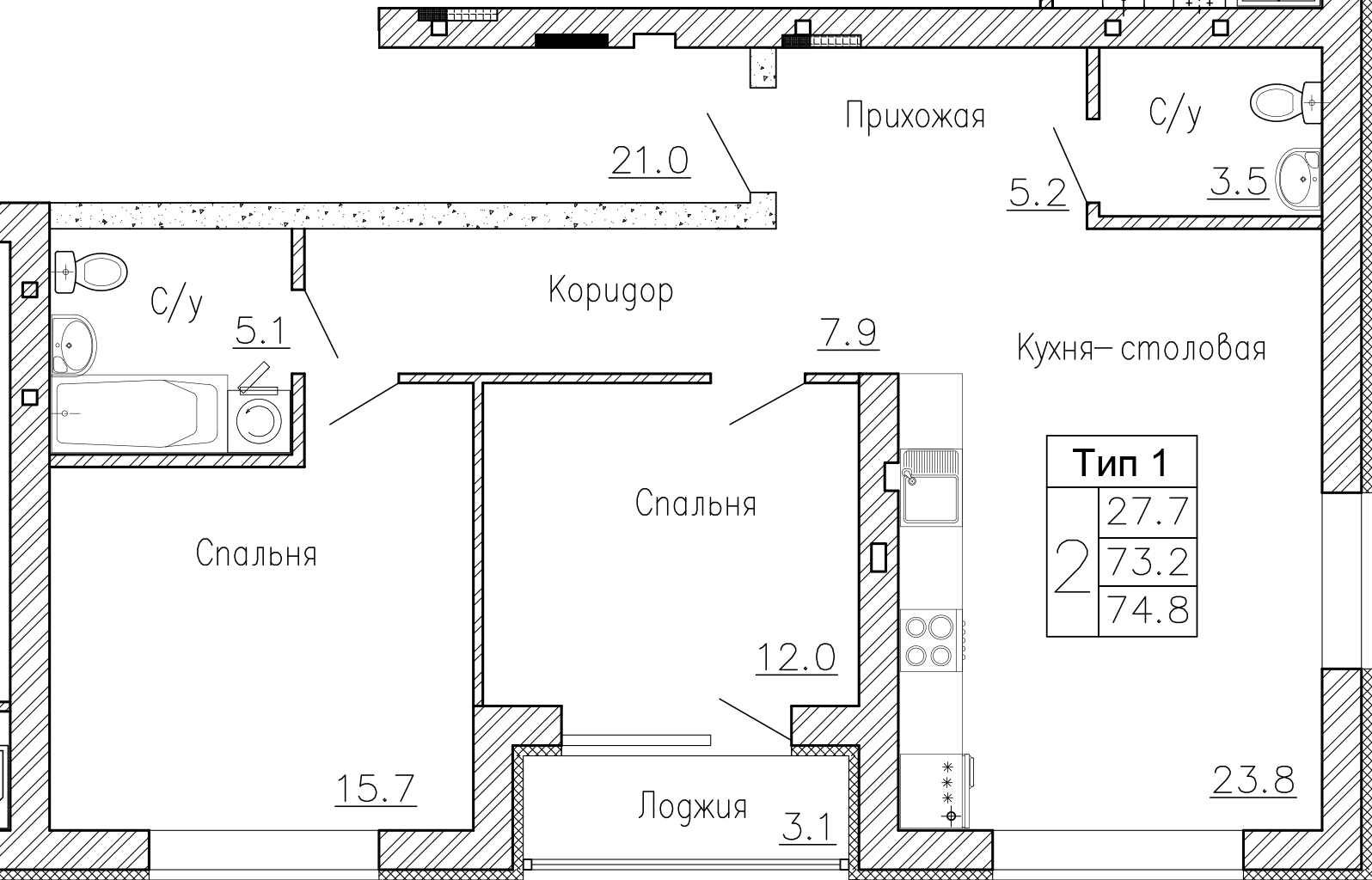 План квартиры